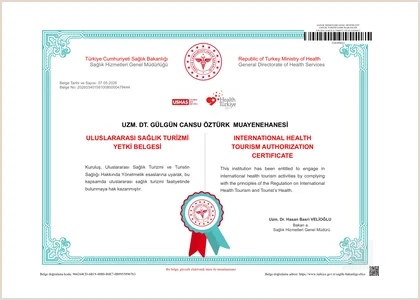 Ministry of Health – health tourism authorisation
