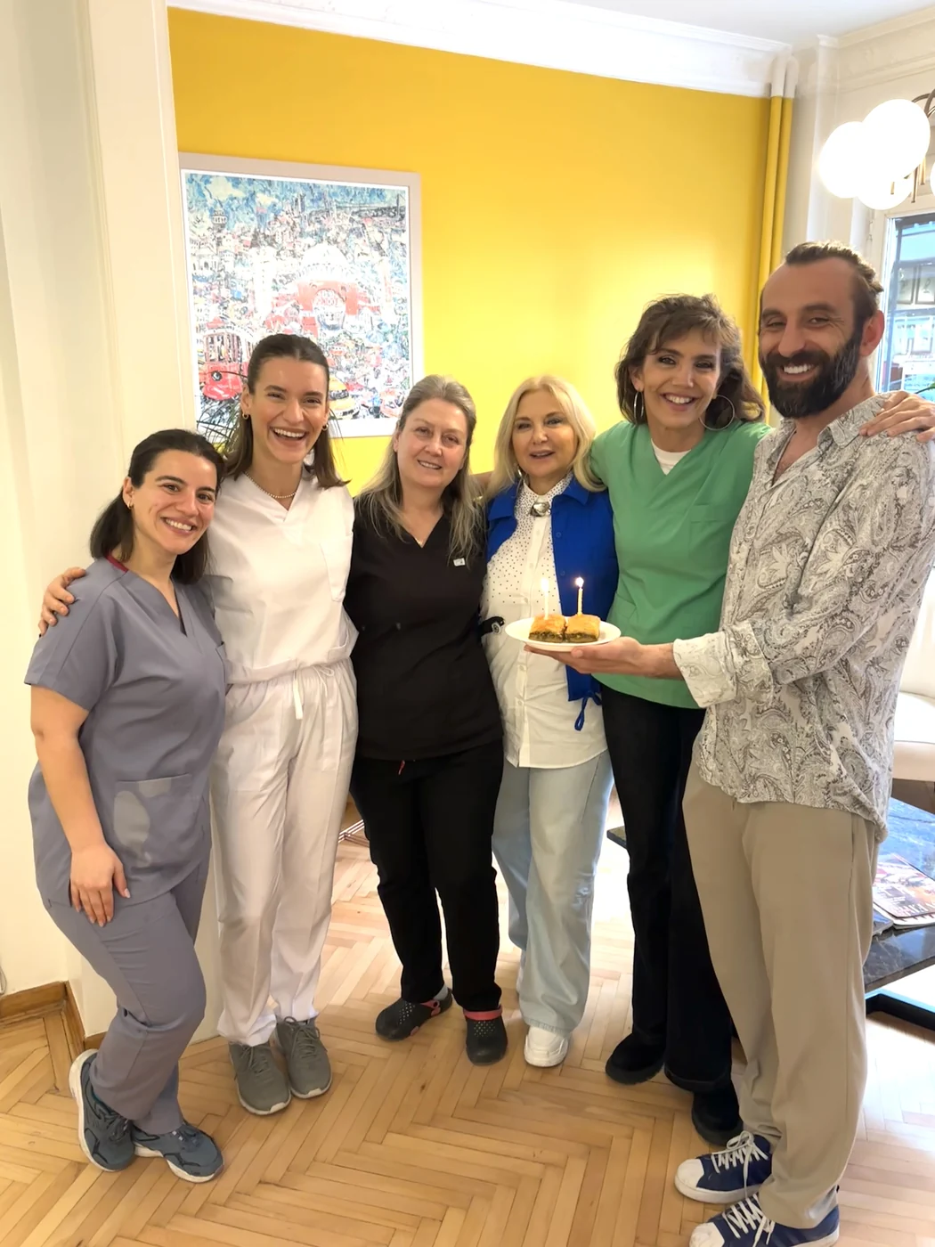 The GC Clinic team in Istanbul — your English-speaking coordinator with the dental team