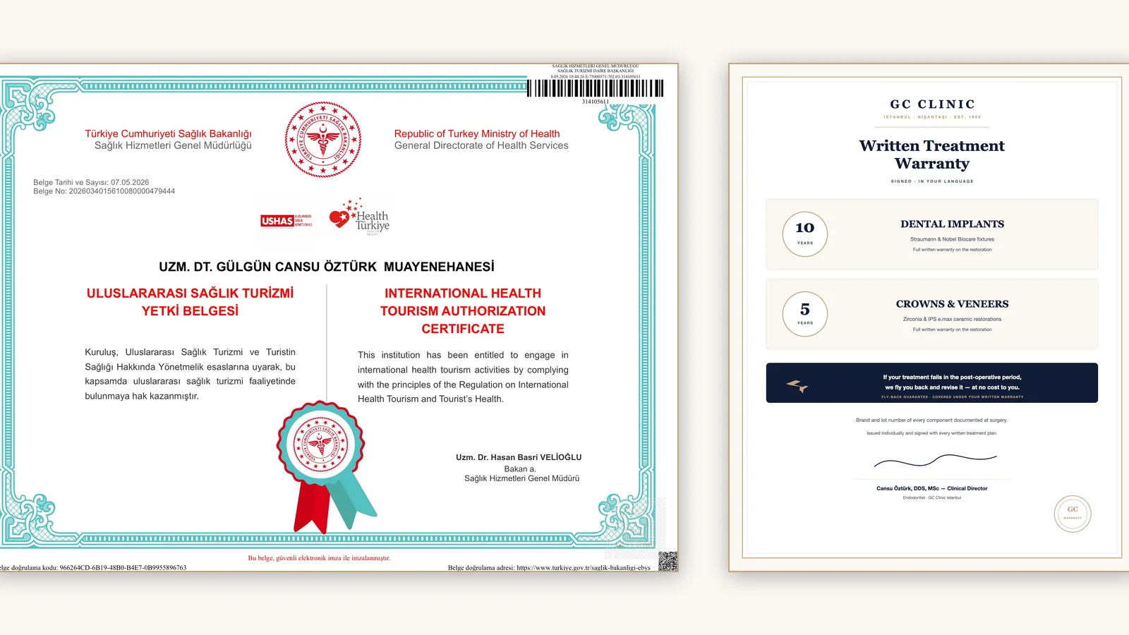 trust authorisation warranty duo 1