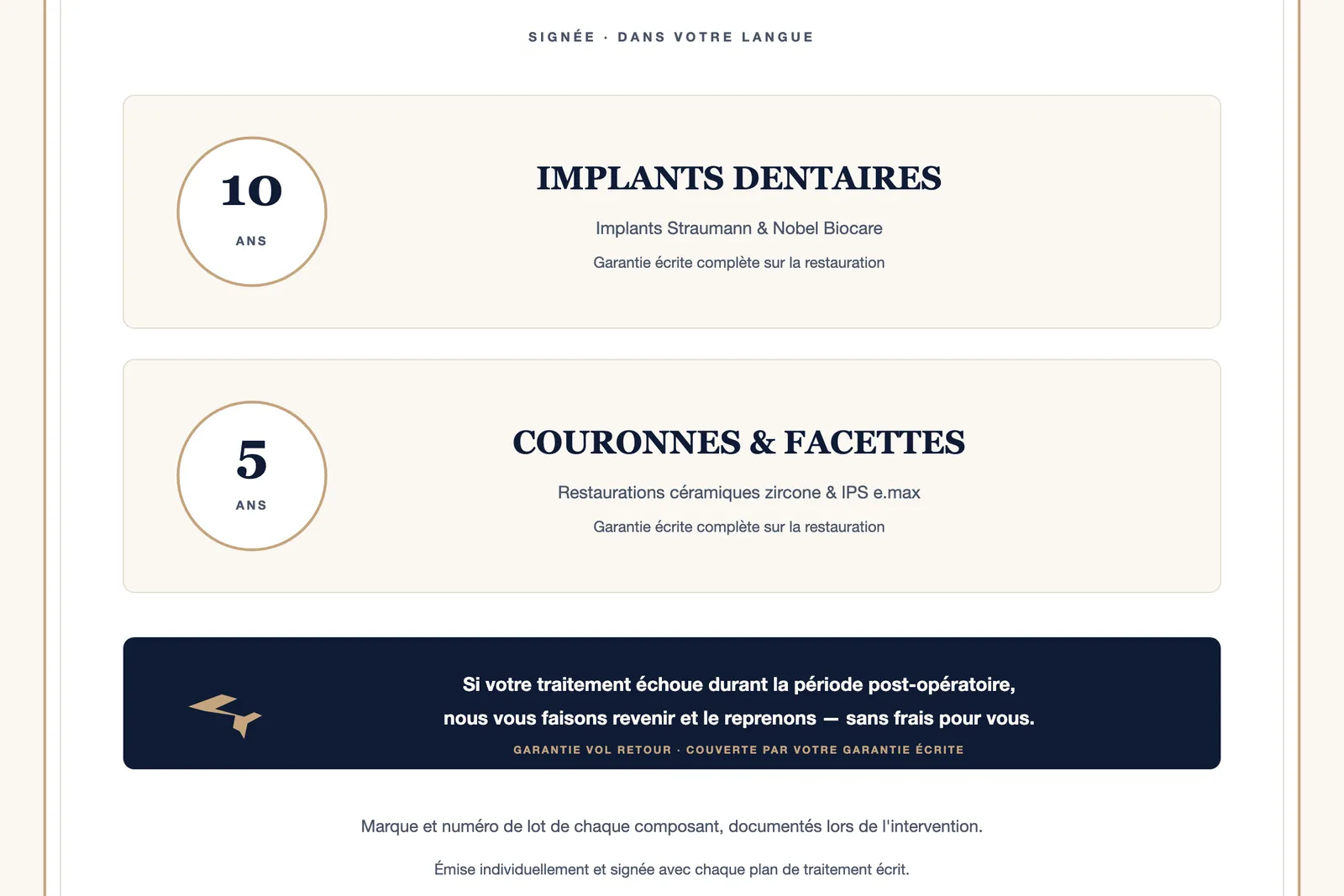 Illustration de l'article sur garantie dentaire turquie explication — GC Clinic Istanbul